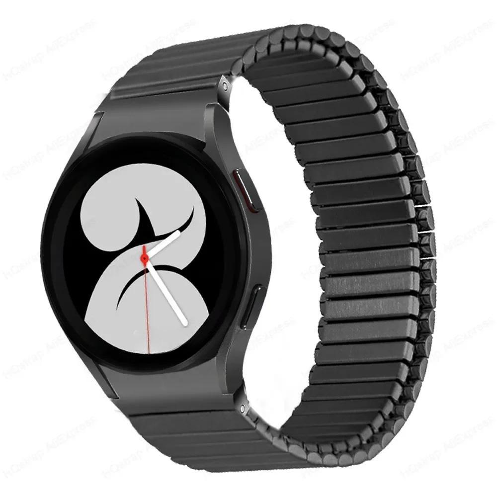 

Metal Expansion Strap For Samsung Galaxy Watch 5 Pro 45mm Band Stainless Steel Elastic For Galaxy Watch 4 Classic 46mm 42mm 40mm Galaxy Watch 5 44mm