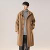 Men's 2025 Trendy Mid-Length Woolen Trench Coat: Stylish, Versatile & Casual.
