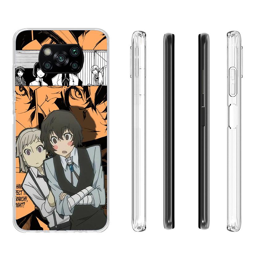 Bungo Stray Dogs Manga Cover Phone Case For Xiaomi Poco F7 Ultra X7 X6 X5 Pro M7 Redmi 15C 15 13C 13 12C 12 10C 10 9A 9C 9T 9 Sh