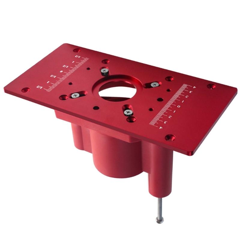 Woodworking Base Router Lift Kit for Secure Clamping No Shaking During Operation Improve Your Woodworking Experience