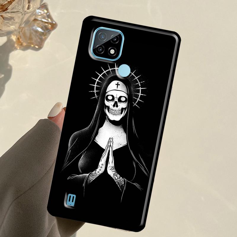 Sister Nun For Realme GT 7 Pro GT 6T 6 5 C67 C61 C55 C53 C51 C21Y C25S C75 10 11 12 13 14 Pro Plus Case
