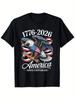 USA 250th Anniversary 1776-2026 Eagle Flag Patriotic July 4th T-Shirt