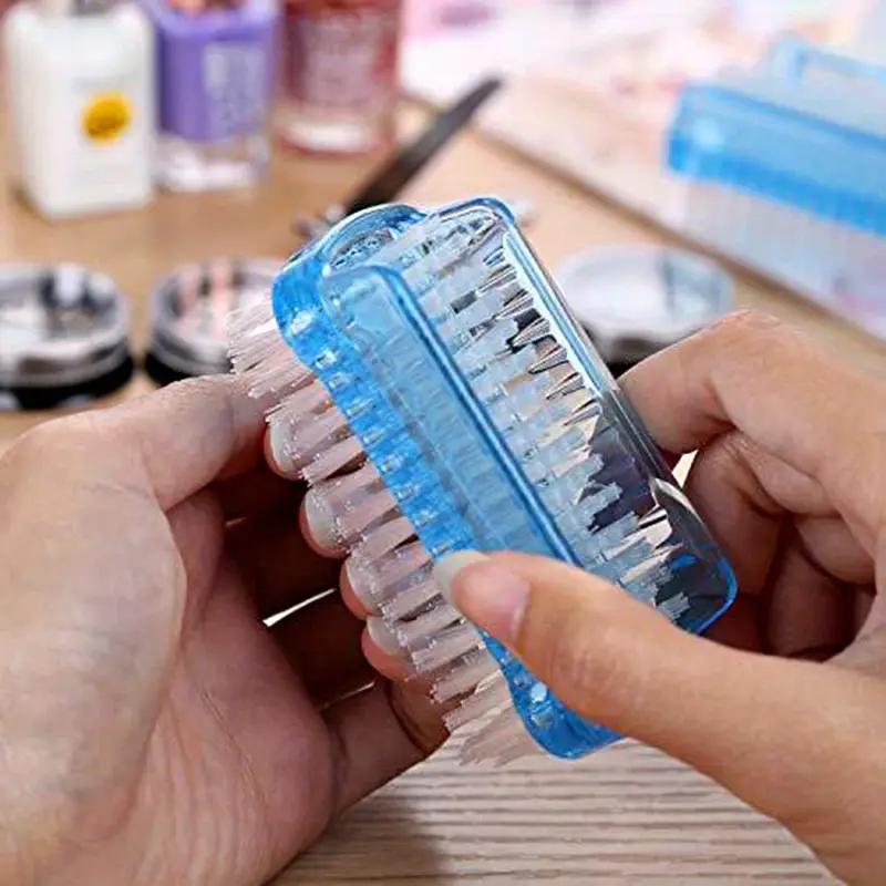 Double-Sided Nail Cleaning Brush, Manicure and Pedicure Tool, Ideal for Fingernails and Toenails