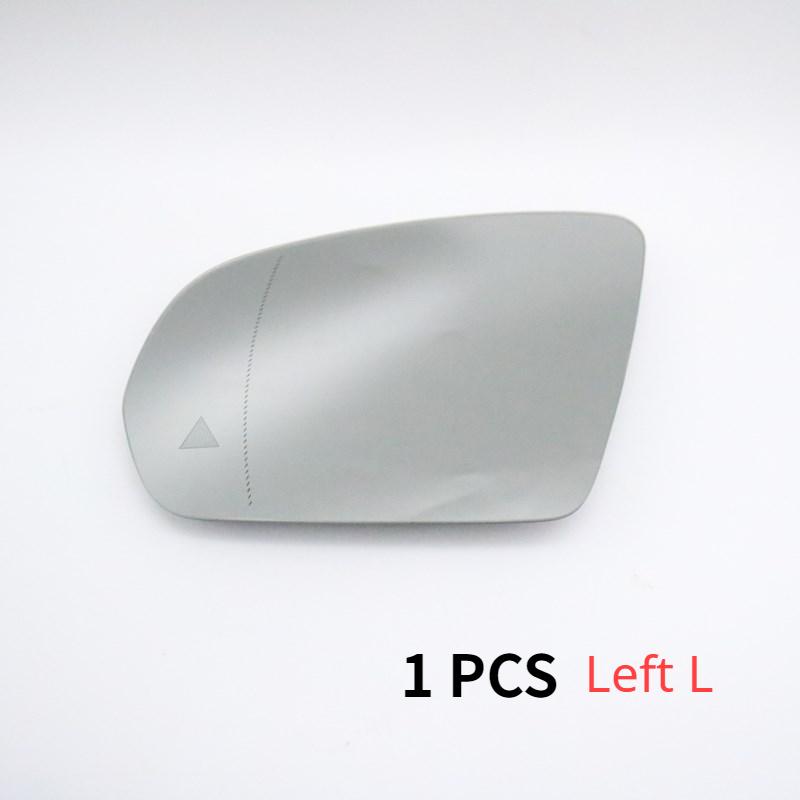 Auto Heated Blind Spot Warning Rear Mirror Glass LHD For Mercedes-Benz C E S GLC Class W205 W222 W217 W213 W238 2015-