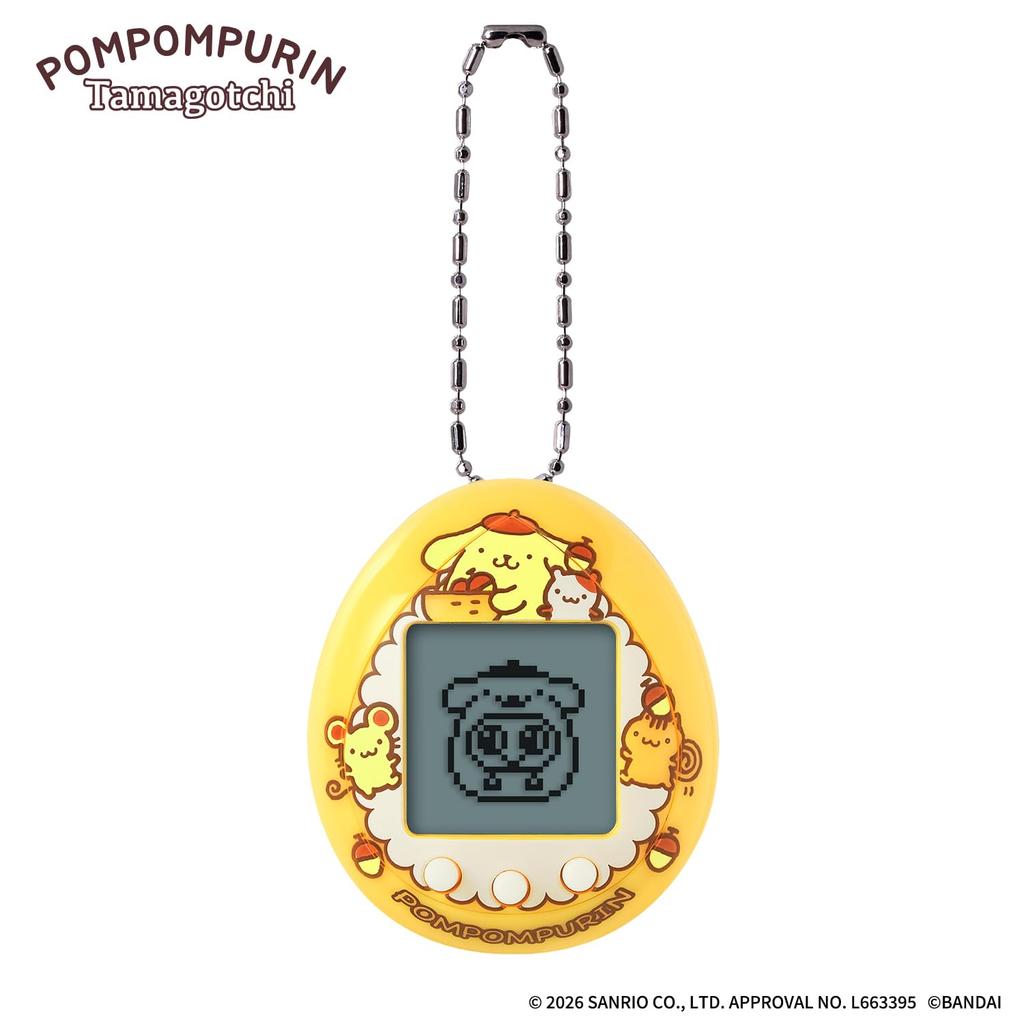 POMPOMPURIN Tamagotchi Basic Orange Recommended 6 Years and Sanrio Characters [Bandai] Ver. Age Up.
