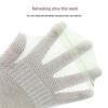 LangSha Women's 100% Cotton Antibacterial Boat Socks (5 Pairs)