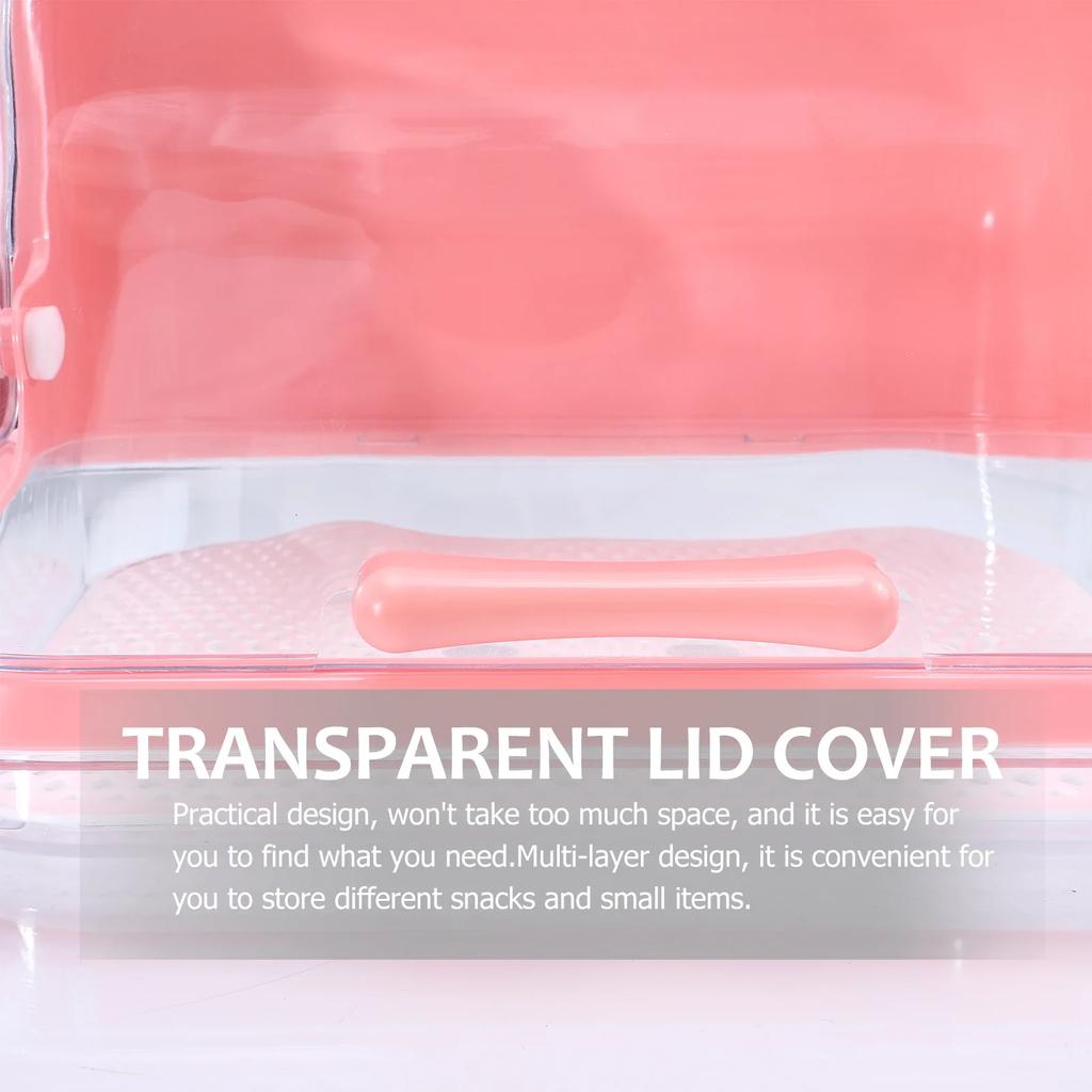 Baby Bottle Storage Box Drying Rack Container Pp Material Space Saving Organizing Solution for Milk Bottles Accessories