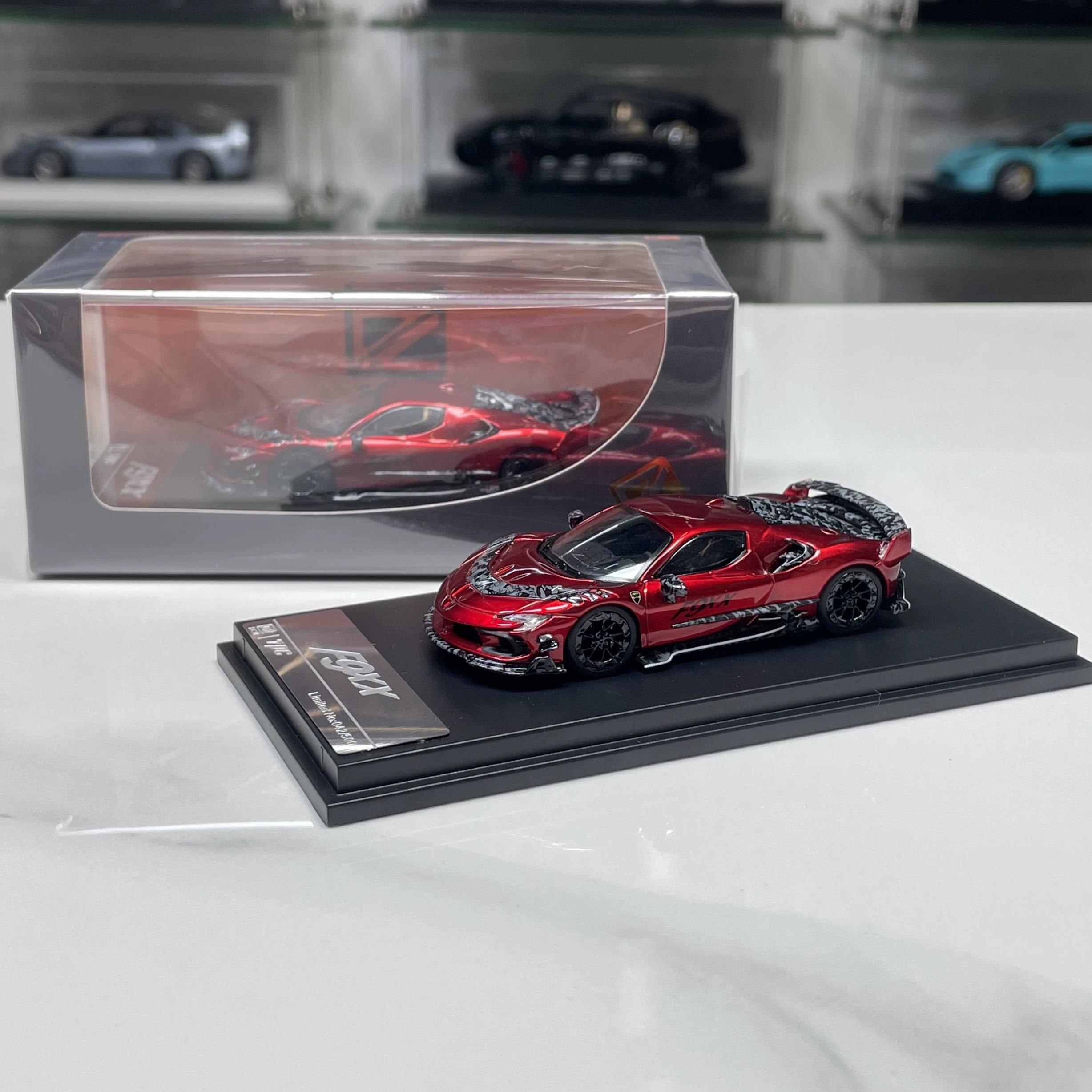 

DCM&TPC 1/64 Mansory SF90 F9XX Stradale Alloy Motor Vehicle Toy Die-casting Metal Model Collection Boy Gifts