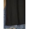 T-shirt da Donna Divertente Scheletrica Pipistrello Gotica Stampa Grafica Girocollo Manica Corta Casual Moda Primavera Estate Vestibilità Taglia Europea Conveniente per Pipistrello