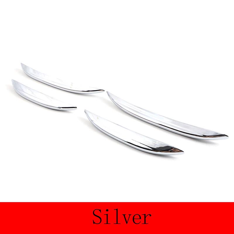 För Mercedes Benz GLC X254 2024 Bilstyling ABS Kolfiber/Silver/Svart Bil Luftintagsgaller Långa Långa Dekorationer Biltillbehör