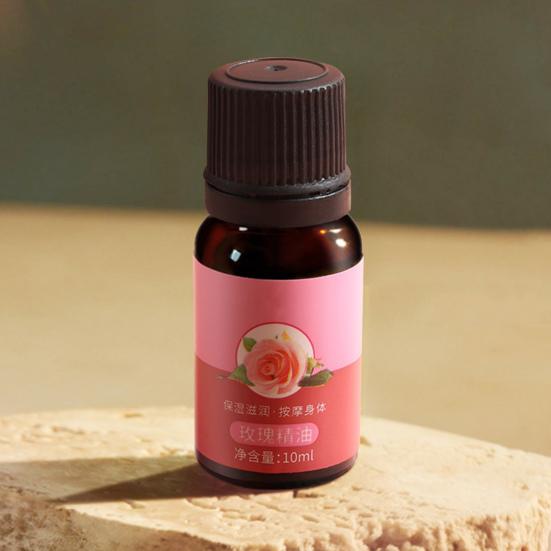 3 Boxes 10ML Compound Essential Oil Rose Ginger Extract Body Massage Quick Absorption Healthy Soothe Nourish Skin Oil Control Shrink Pore Beauty