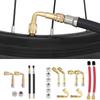 Universals Flexible Valves Stem Extenders Coppers Tyre Valves Extension Adaptors