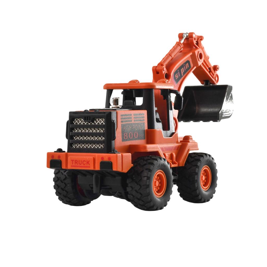 Simulation Alloy Excavator Children's Excavator Engineering Vehicle Toy Boy Baby Bulldozer Toy Car