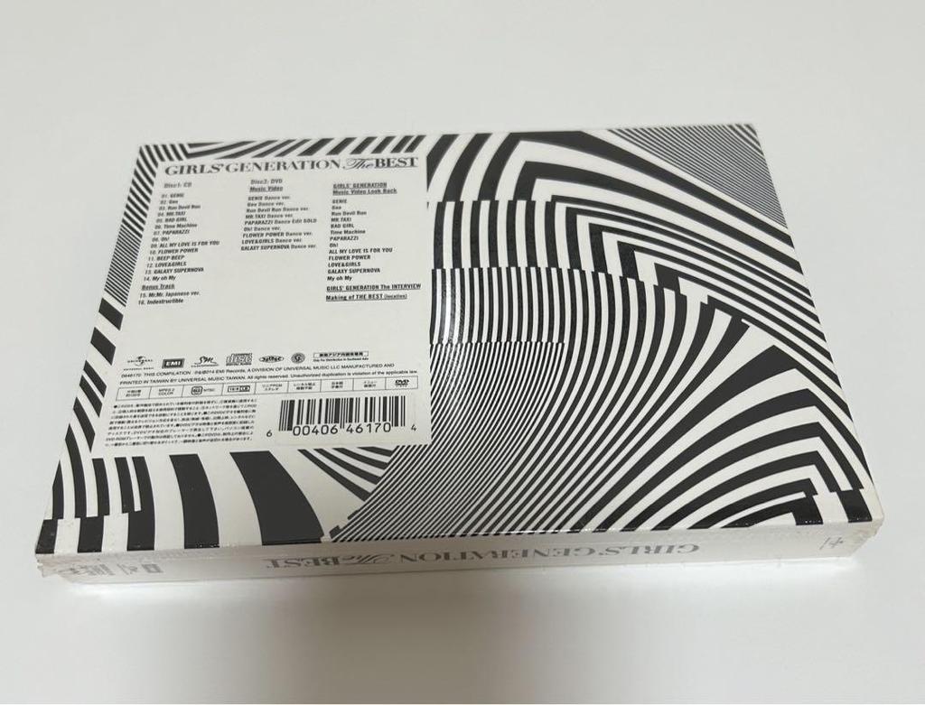 [USED] Rare Taiwanese label Girls' Generation THE BEST Best Album