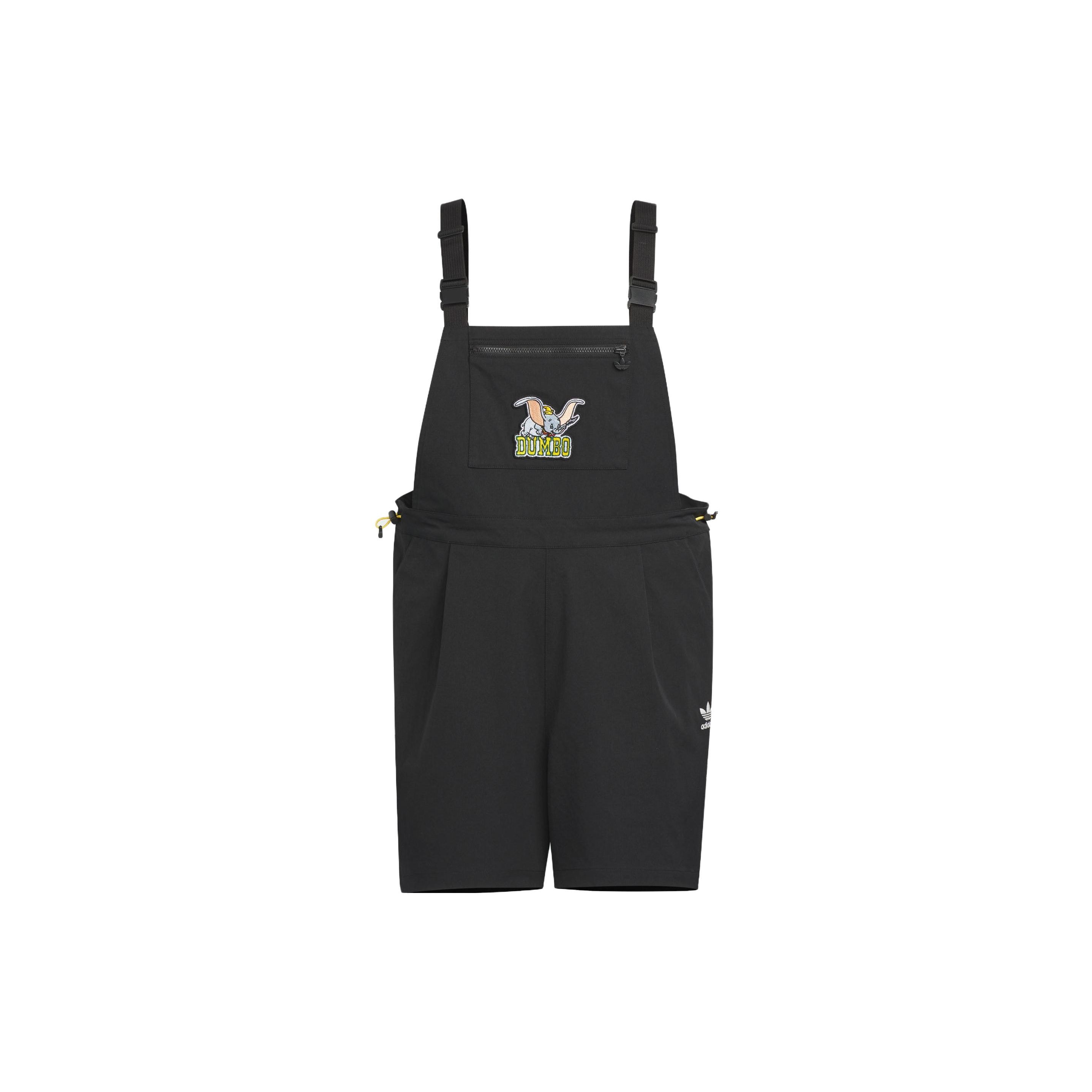 adidas Originals x Disney Dumbo Short Overall Black Women IN1040 XXS