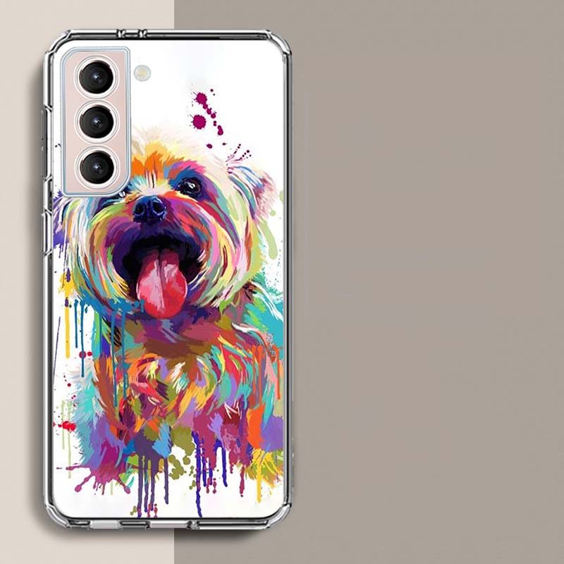 Yorkshire Terrier Dog Phone Case For Samsung A17 A56 A36 A26 A16 A55 A35 A25 A15 A05S Galaxy A71 A51 A41 A31 A21S A70 A50 A40 A3