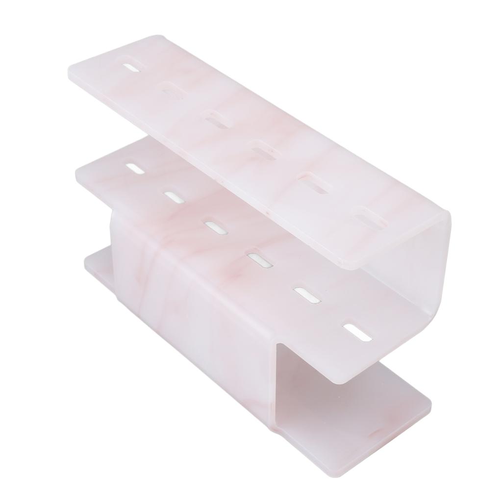 Pinzetten-Organizer-Rack mit 6 Löchern, platzsparender Pinzetten-Aufbewahrungsständer aus Kunststoff für den Schönheitssalon