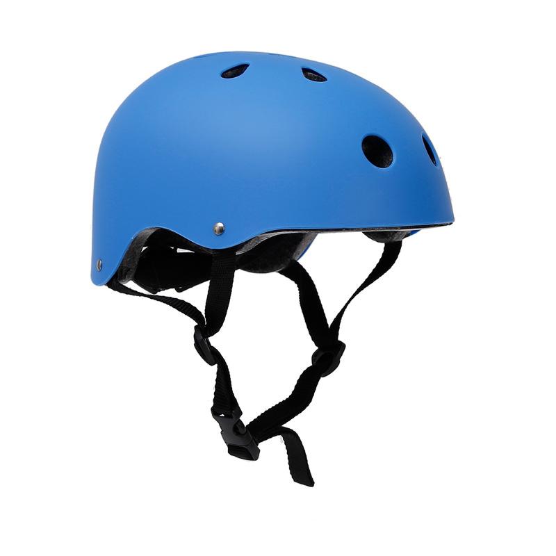 YX Kids Adults Lightweight Durable Skateboard Cycling Helmets Roller Skating Rock Climbing Drifting Outdoor Summer One Size синий