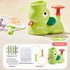 Flying Disc Air Rocket Launcher Outdoor Toy for Kids Durable Lightweight Soaring Propeller Sports Game