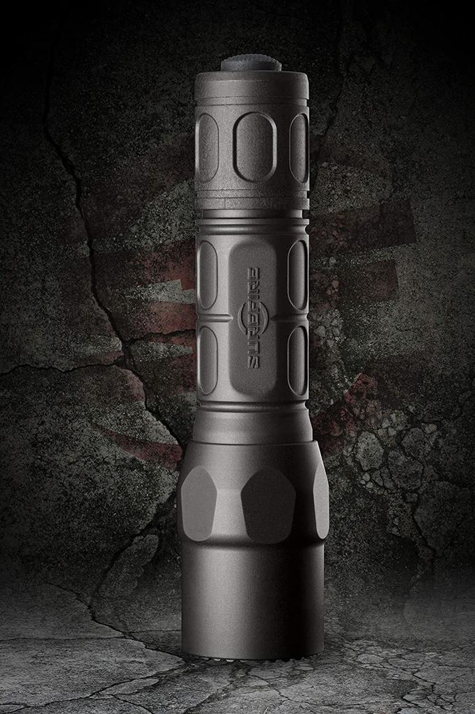 SUREFIRE G2X PRO BK 600 Lumen LED Fullt för och Garanti och Japansk Instruktion Ficklampa, Vattentät, Utomhus, Militär, Säkerhet, Självförsvar