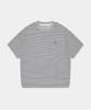 ZENSAI Striped T-Shirt Black