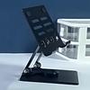 Stable 360° Rotation Tablet Stand Heat Dissipation Adjustable Tablet Holder Foldable Metal Tablet Phone Bracket Desk Holder