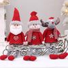Soft Snowman Elk Telescopic Doll Santa Claus Merry Christmas Decoration  Xmas Decor
