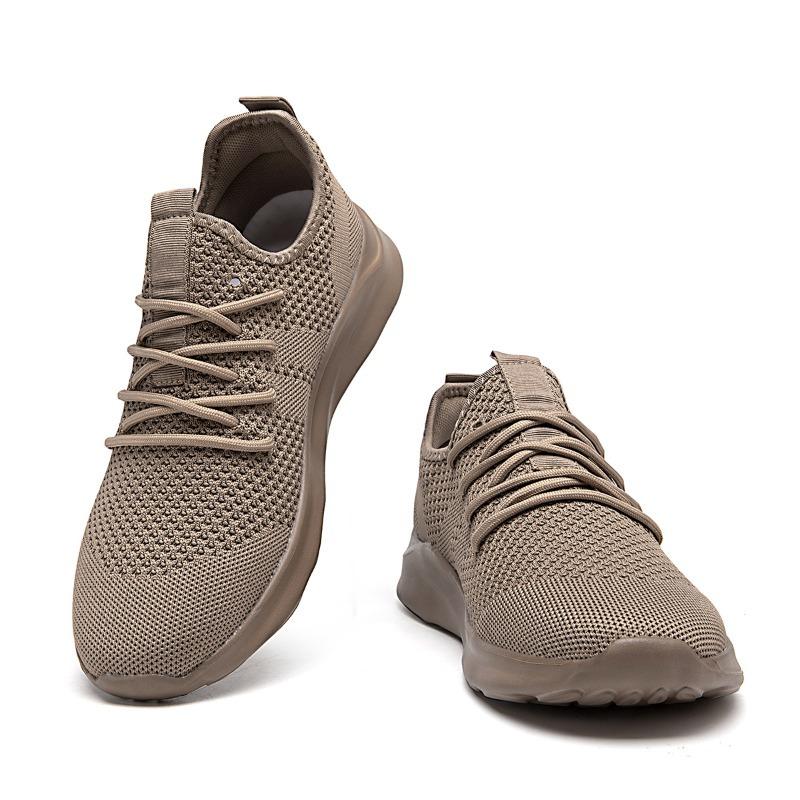 Damyuan Lightweight Men Running Sneakers Walking Red Casual Non-slip Sprots Trainer Comfortable Running Shoes Zapatillas Hombre