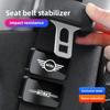 Magnetic Car Seat Belt Holder Stabilizer Auto Accessory For MINI WORKS Cooper JCW Countryman Clubman Cabrio Paceman Coupe R56 Qw63
