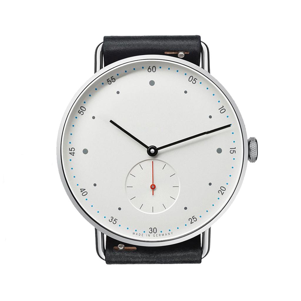 Fashion Business Blue Face Gold Shell Silver Shell White Face Alloy Ultra Thin Two And A Half Needles Men'S Quartz Watch 811