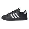 Adidas  Grand Court 2.0 Black White Women Sneakers Core-Black Cloud-White Gold-Metallic JH7243