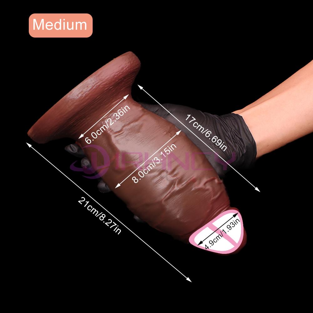 45-100mm Thick Dildos Realistic Silicone Plump Dick 18+ Sex Toys for Women Masturbation Big Realistic Penis Men Anal Plug