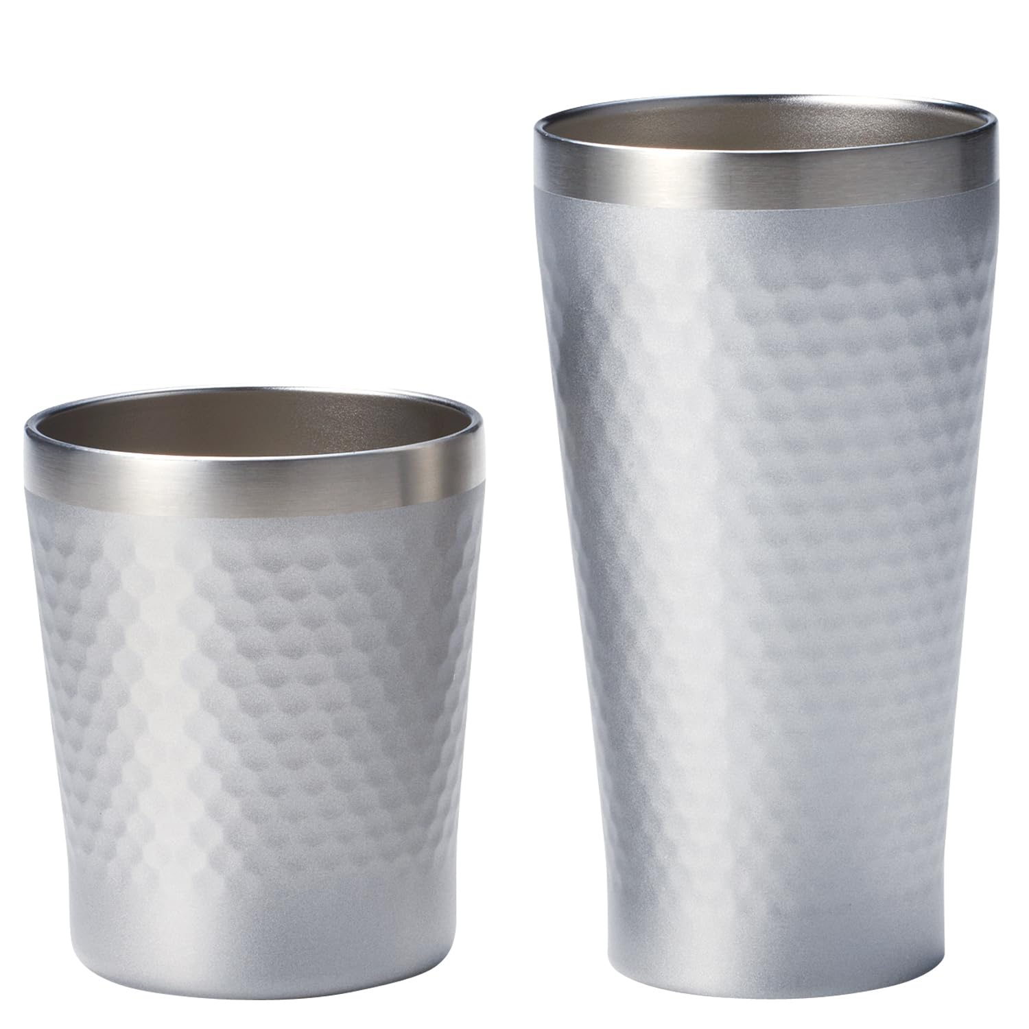 

Pair Tumbler Tumbler Set of 2 Cup Stainless Steel Silver Present [Dolce duo] Warm/Cold GR-1778