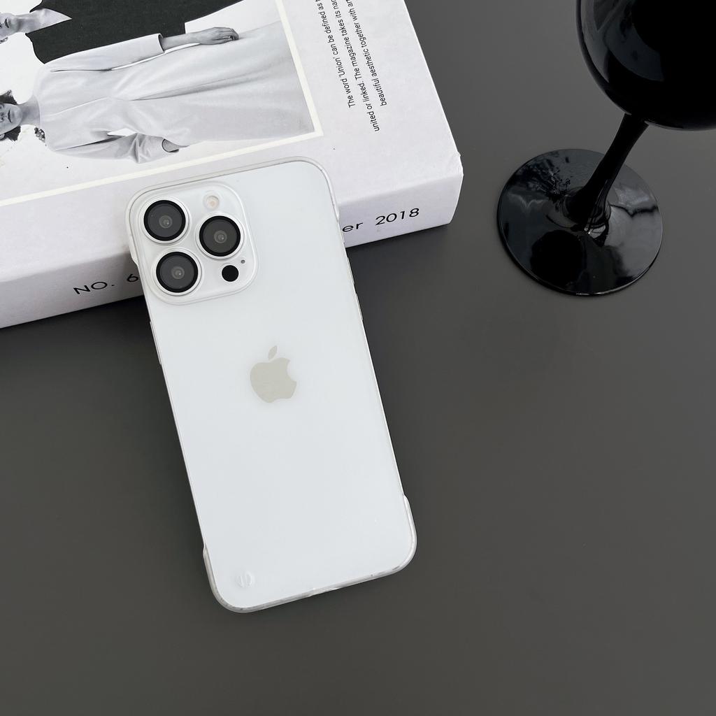 Ultra thin Frameless Suitable for Samsung S25 Ultra Powerful Magnetic Phone Case S24 Skin Feeling Matte Hard Shell