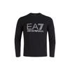FW22 EA7 Series Logo Print Crew Neck Long Sleeve T-Shirt Men Tops Black 6ZPT24-PJM9Z-1200