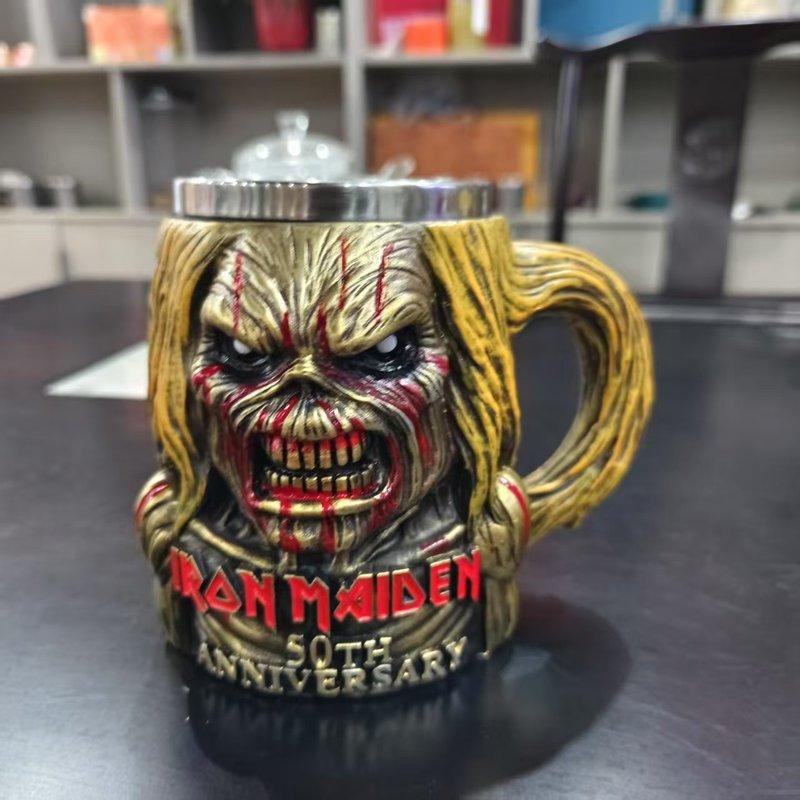 New Iron Maiden 50th Anniversary Band 3d Mug