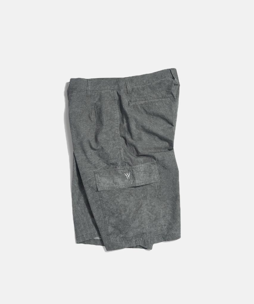 FIDO DIDO Vintage Washing Cargo Bermuda Pants Charcoal