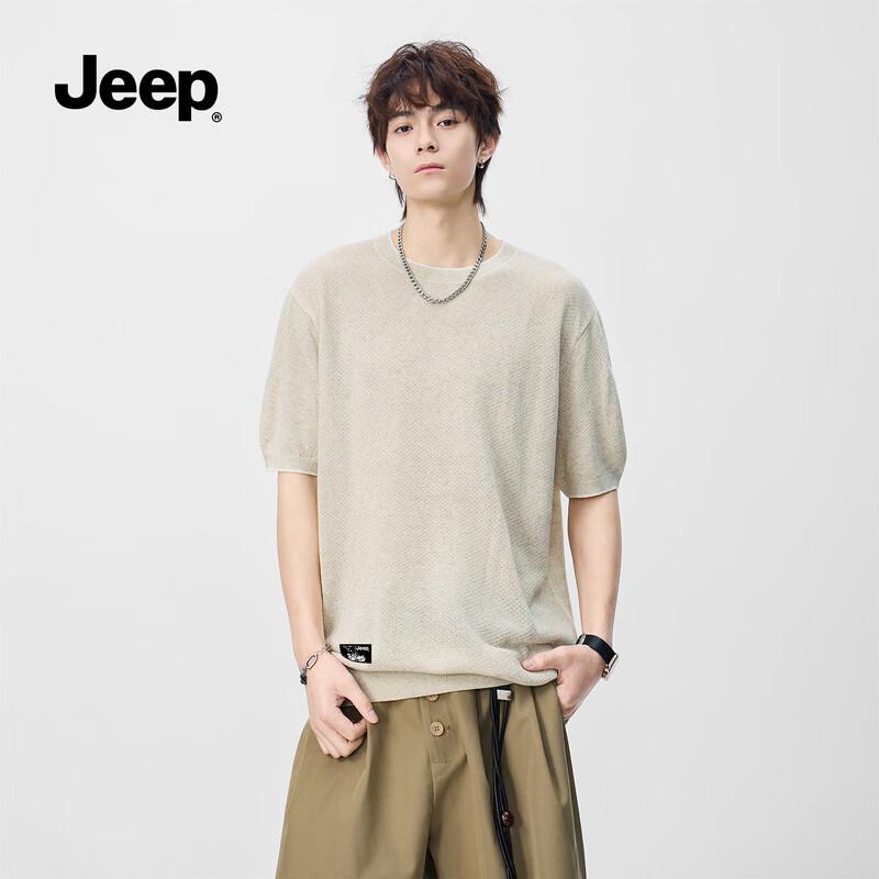 JEEP Men s Breathable Round Neck T-Shirt M
