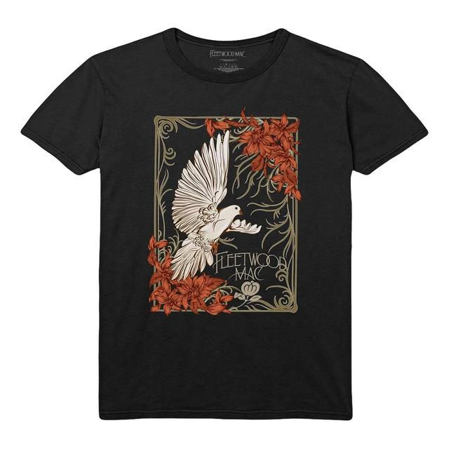 Fleetwood Mac T-shirt With The Official Dove Band Logo, M