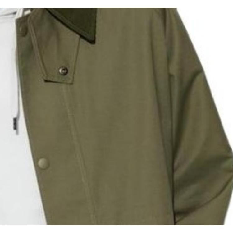 UNIQLO Solid Color Lapel Single-Breasted Long Sleeve Jacket Men jackets Olive 470989-56