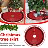 Christmas Decorations Christmas Tree Apron Christmas Tree Base Cushion Short Plush