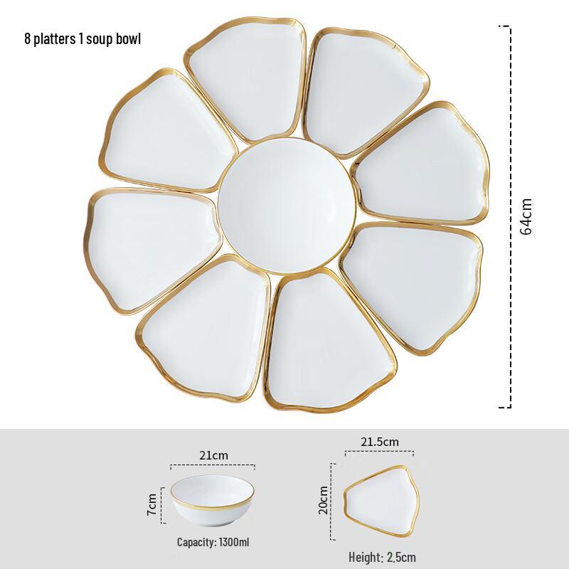 Naijiang Ceramic Platter Dinnerware Set