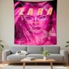 Zara Larsson Vægtæppe, Pop Sanger Plakat, Vægdekoration til Soveværelse Stue Kollegieværelse