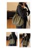 Kord Umhängetasche für Damen im koreanischen Stil: Handtasche mit großem Fassungsvermögen, lässig, für Reisen und Einkaufen