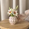 Modern Silicone Vase Crafting Molds Rotating Raindrop Shape Multipurpose Epoxy Moulds for Home Decorative Crafts