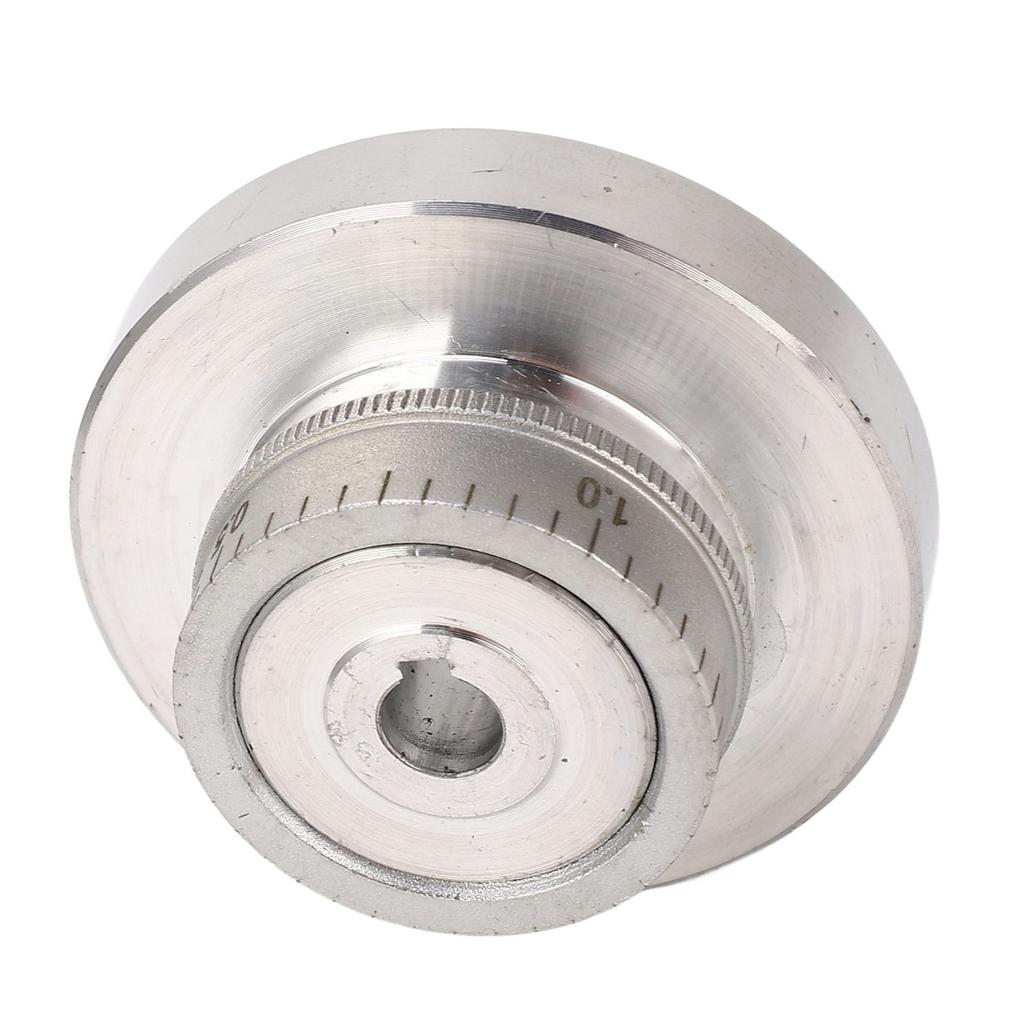 58mm Machine Tool Handwheel with Handle Aluminum Alloy Hand Wheel Replacement for 0618 CJ18A 7x12 7x14
