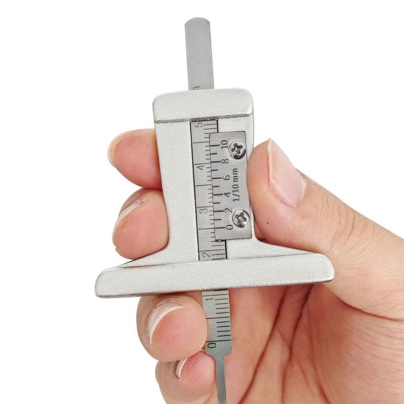 Corrosion Resistant Tire Depth Measuring Tool With Clear Markings For And Handmade Enthusiasts