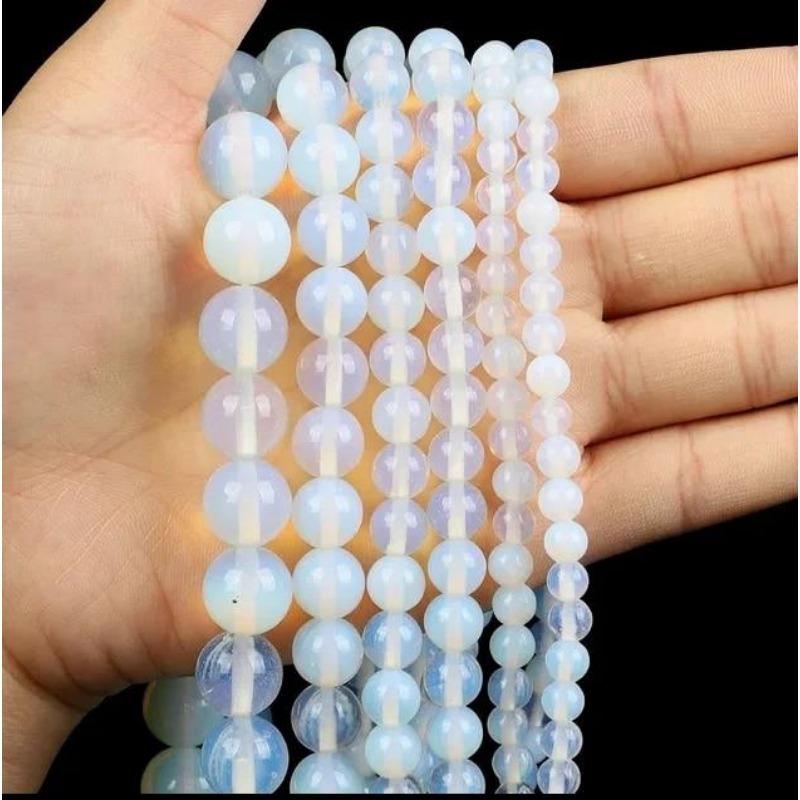 20 sztuk Naturalne Kamienne Koraliki Tygrysie Oko Agat Turkus Różowy Kwarc Lapis Jade Opal Okrągłe Luźne Koraliki do Tworzenia Biżuterii DIY Bransoletka 8mm