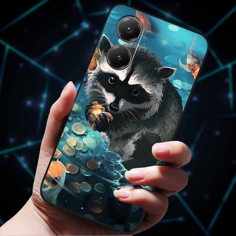 

For POCO X7 Pro Case Painted Cats Soft TPU Silicone Protector Cover for Xiaomi POCO X7 Pro 5G Case Fundas Bumper POCOX7Pro Capa POCO X7 Pro