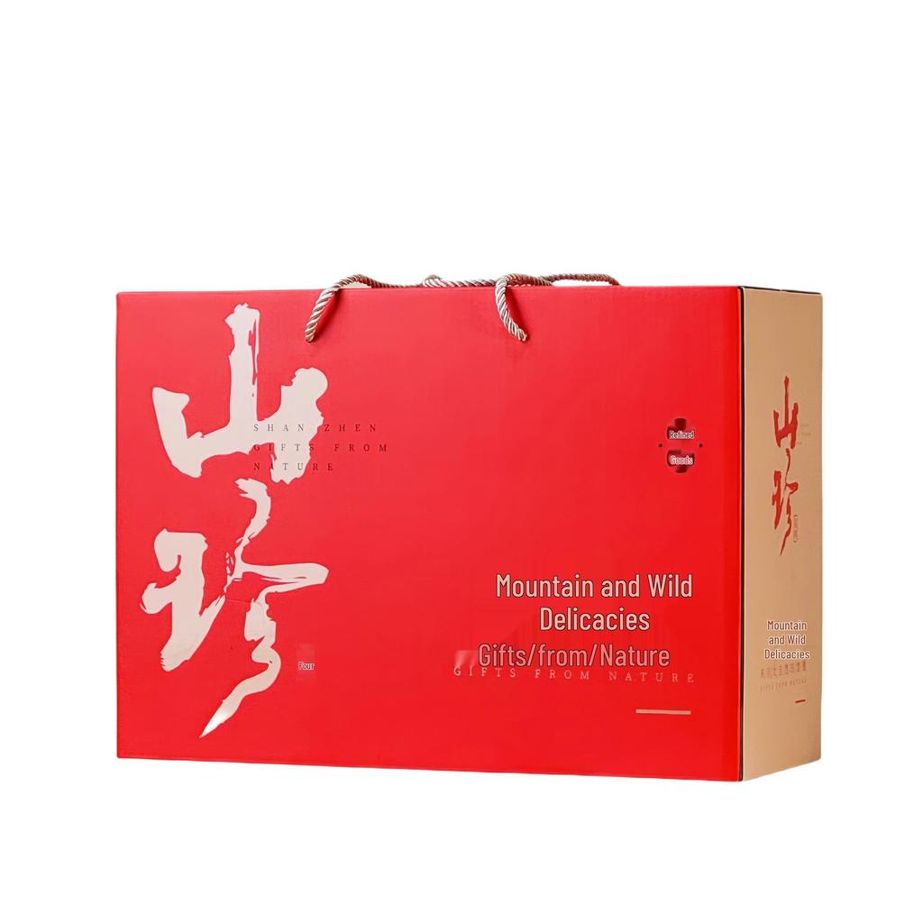 Mountain Delicacies Gift Box: Yunnan Shiitake, Morel, Northeastern Wood Ear Mushrooms